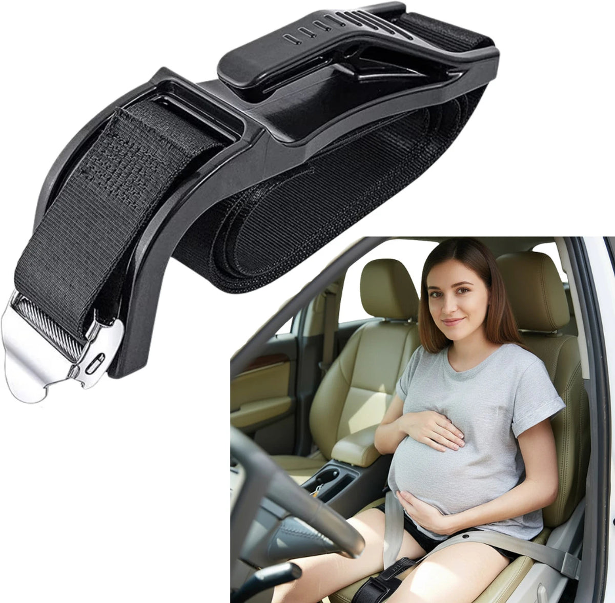 Maternity Car Seat Belt Adjuster for Pregnant Women